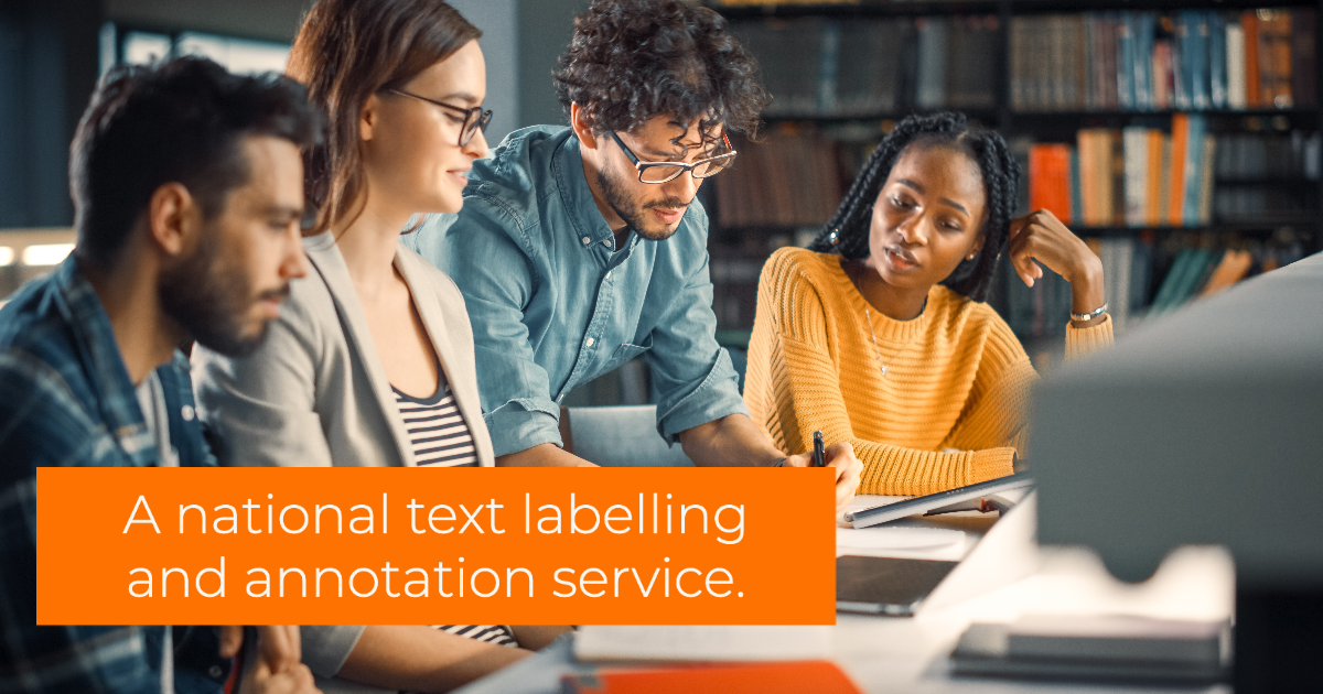 A national text labelling and annotation service.